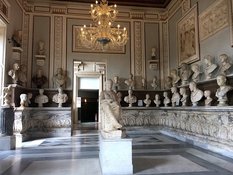 musei capitolini palazzo nuovo 5 sala imperatori