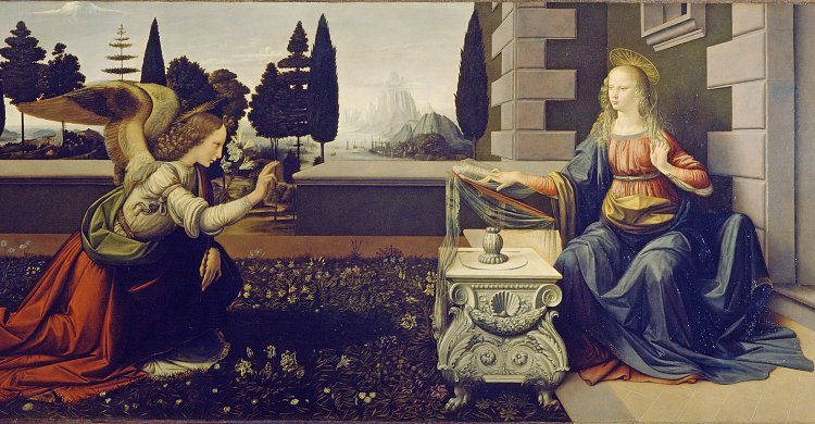 the-annunciation-leonardo-da-vinci